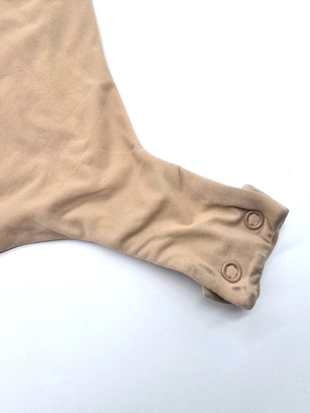 SKIMS Fits Everybody Bodysuit XL Clay Square Neck - Picture 8 of 10